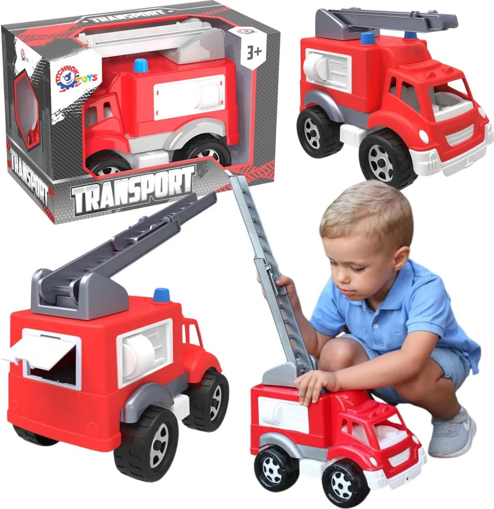 Camion de Pompiers 5392 avec Échelle Extensible et Portes Ouvrantes