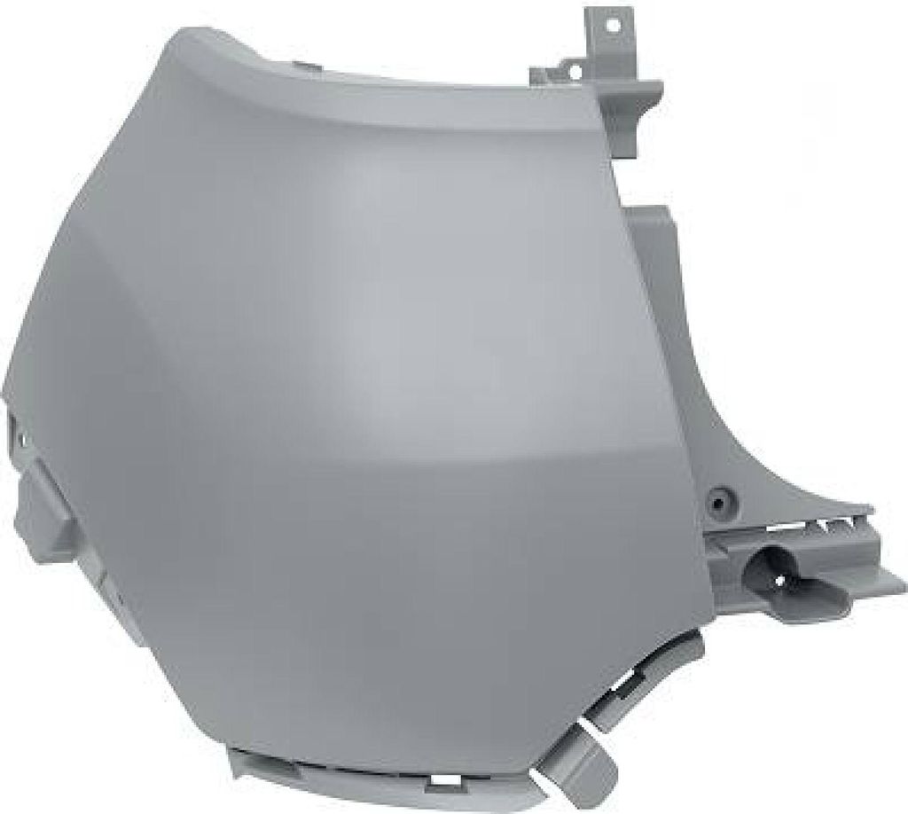 DIEDERICHS Heckstoßstange Stoßfänger Hinten Links für RENAULT Captur (J5, H5)
