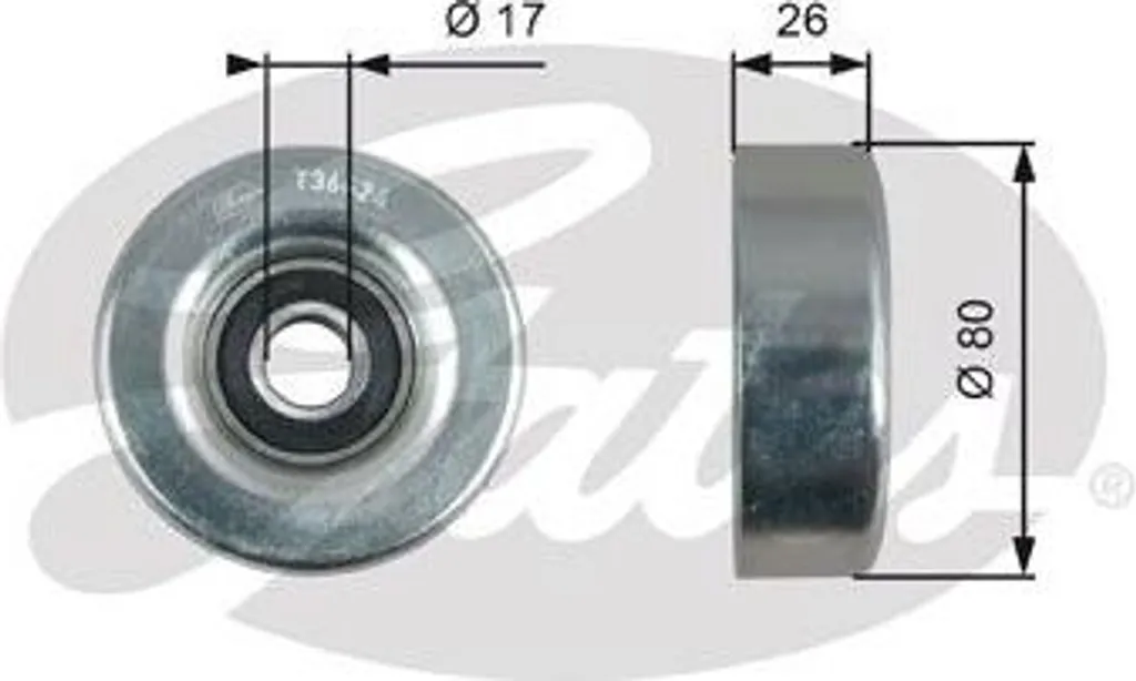 Rouleau de guidage en acier renforcé compatible Honda Insight
