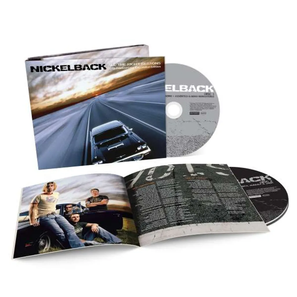 Nickelback All The Right Reasons Édition Complète 15e Anniversaire Remaster