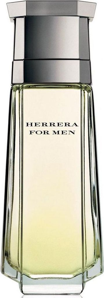 A product shot of a bottle of Carolina Herrera For Men eau de Toilette.