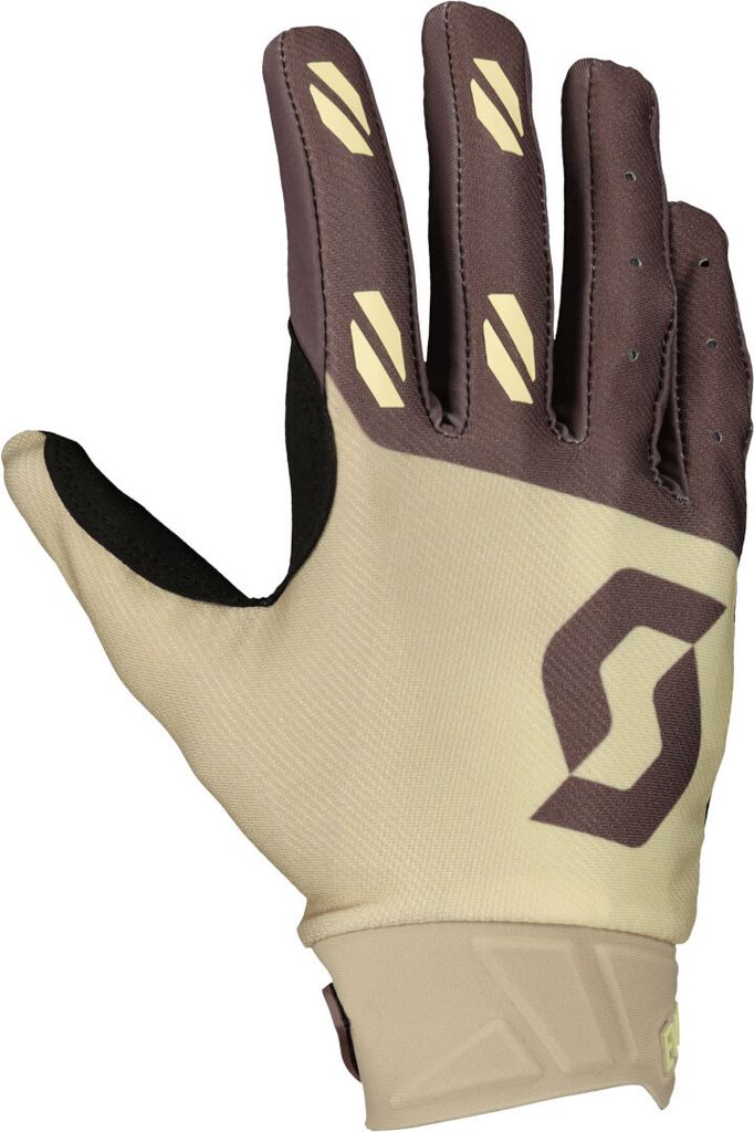 Scott Evo Fury Dunkelbraun/Beige Motocross Handschuhe, Produktbild 