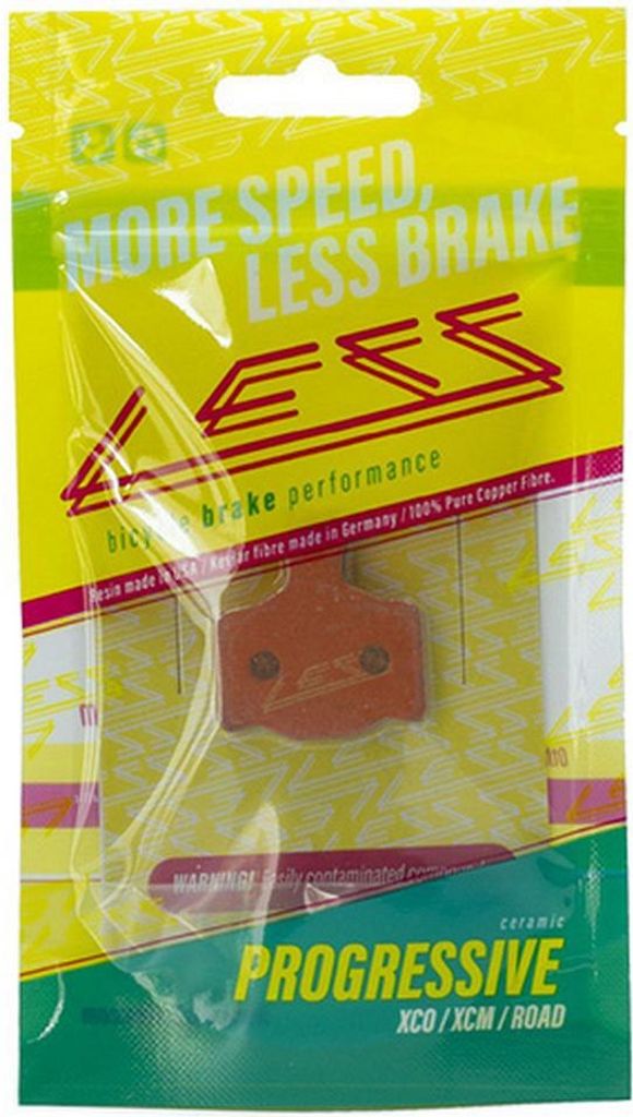 Less Progressive Magura Mt2/mt4/mt6/mts Ceramic Treatment Scheibenbremsbeläge Golden Golden One Size