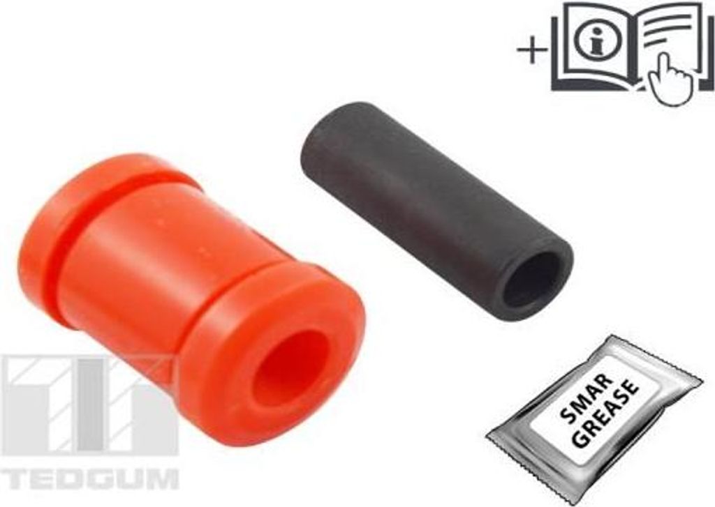 TEDGUM TED28383 Lagerung, Querlenker OE 2198403420 kompatibel mit Outlander, Lancer