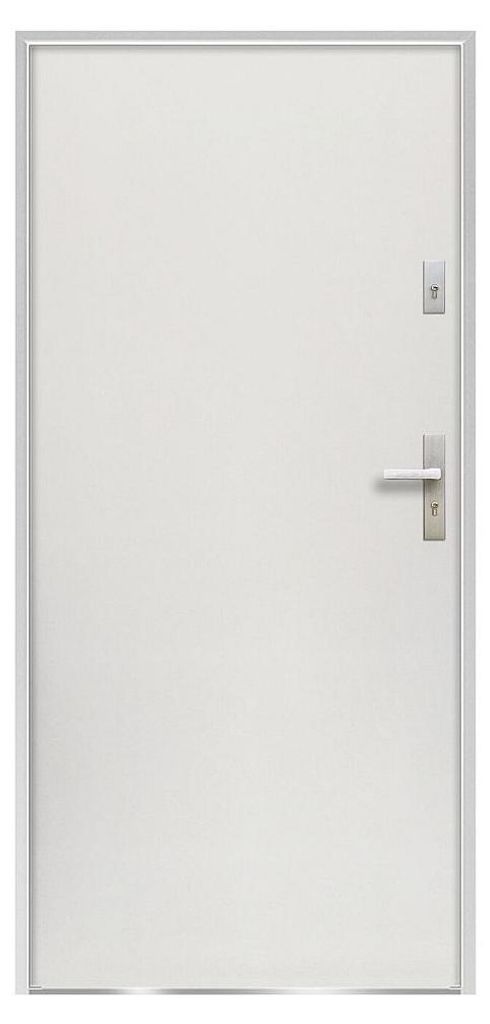 Eingangstür aus Stahl, vollflächig, H 207 x B 100 cm, Produktbild 