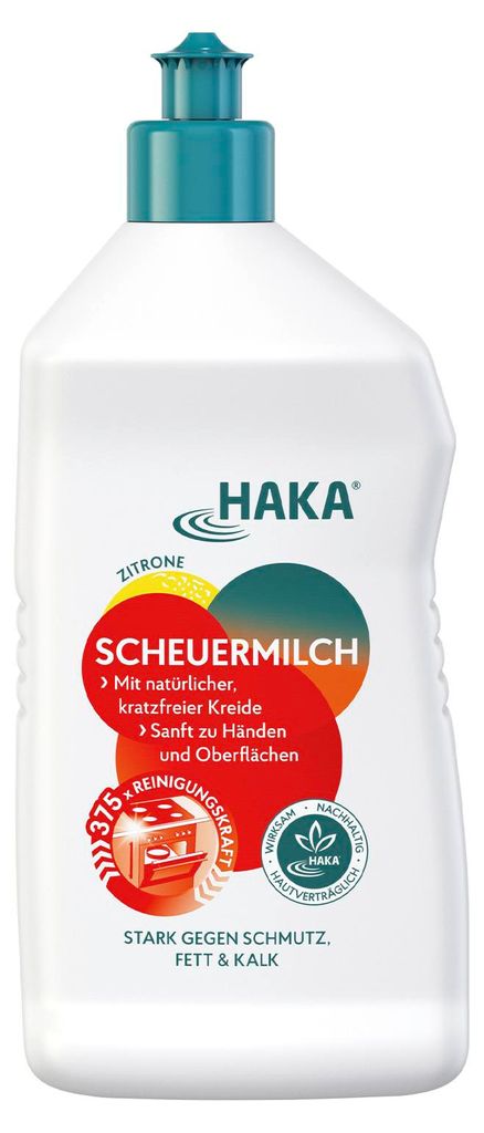 HAKA Reinigungsmittel mit natürlicher Kreide, stark gegen Produktbild 