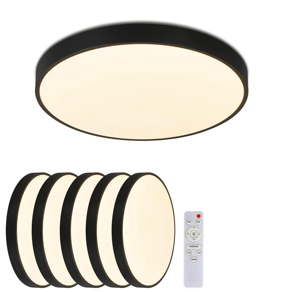 Plafoniera ZMH 30W IP44 - Lampada LED Dimmerabile Cucina e Bagno