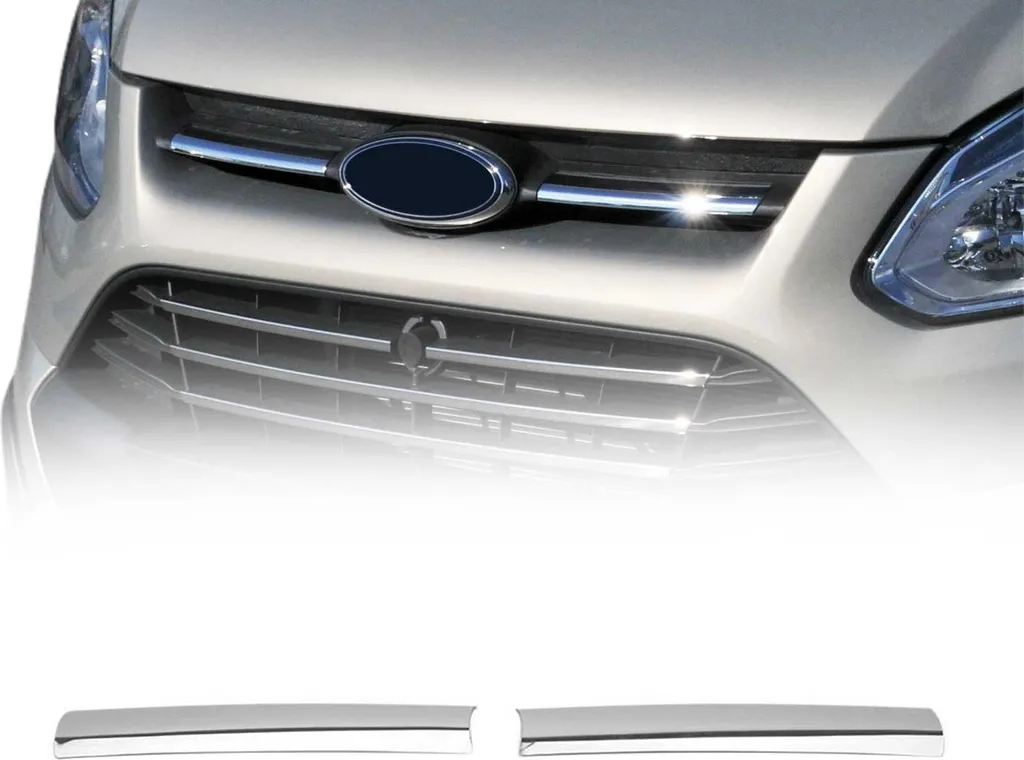 Profili Cromati Calandra Ford Tourneo Custom 2013-2018 Acciaio Inox