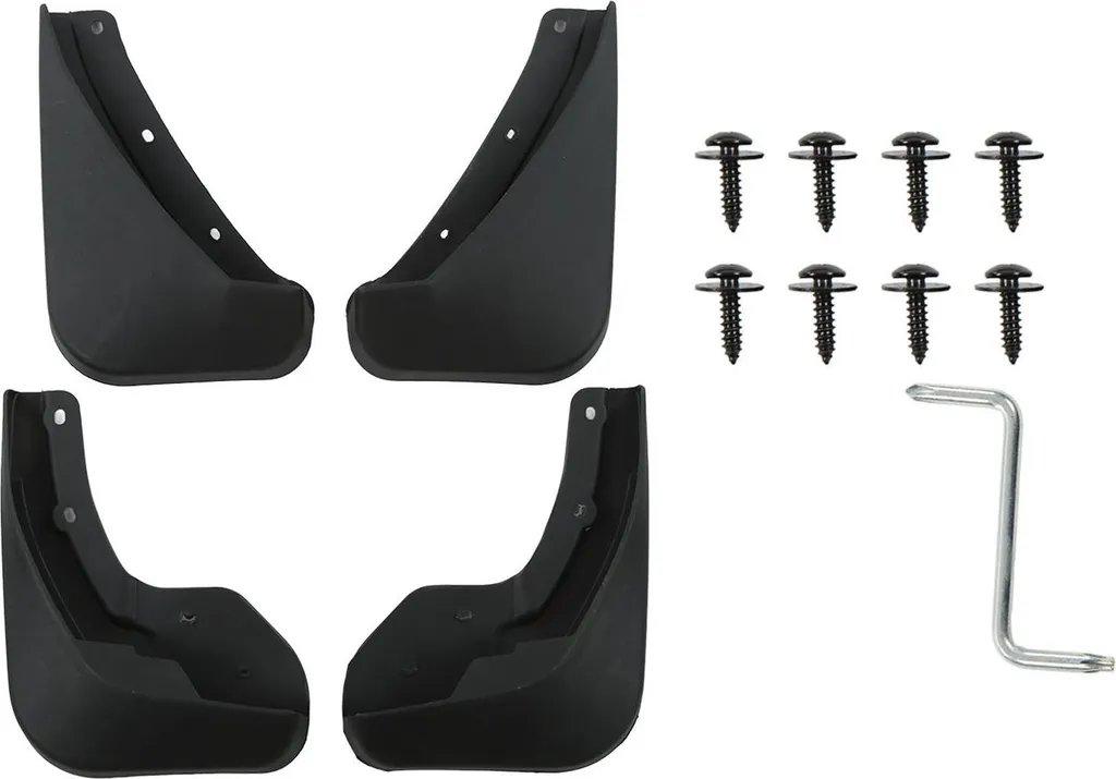 Pare-boue pour XC40 2018-2021 kit de 4 garde-boue avant et arrière noirs