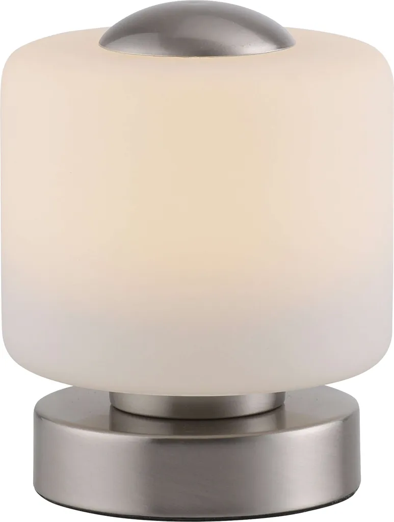 Lampada Acciaio da Comodino LED 5W | Luce Calda 3000K per Relax