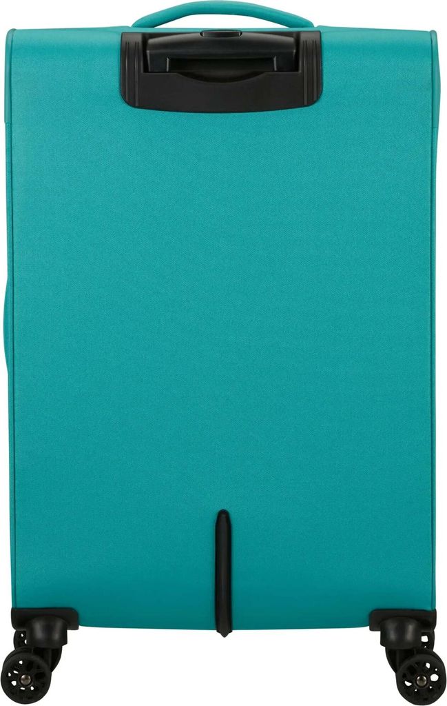 Trolley American Tourister Sky Surfer Spinner 55/20 TSA – 38L, Blu Scuro, Lucchetto TSA, 4 Ruote, Bagaglio A Mano, Leggero 2,52 Kg