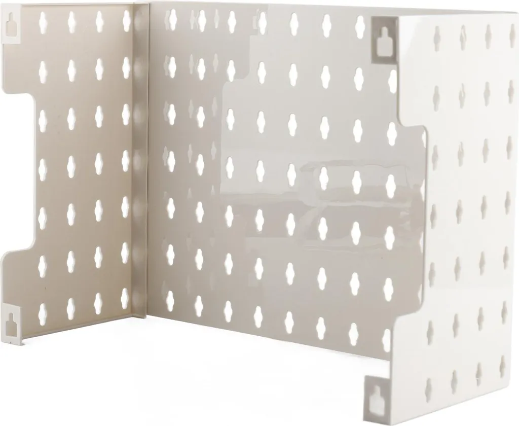 Pegboard Mural sans Perçage L - Solution Rangement avec Adhésifs