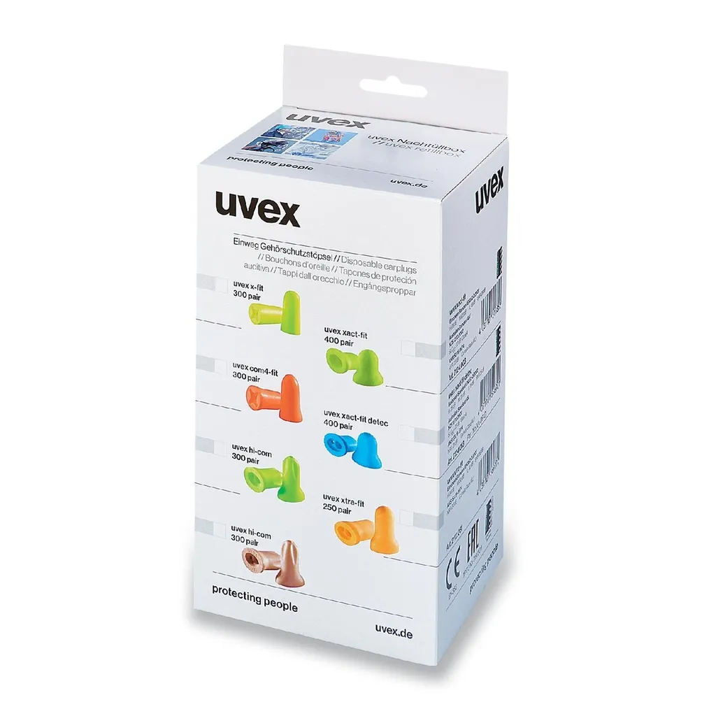 Bouchons d'oreilles jetables uvex hi-com protection 24dB taille M x300
