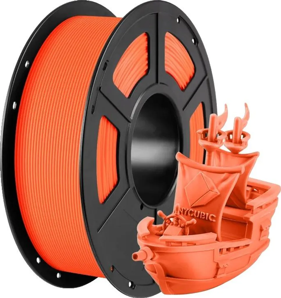 Filament PETG Orange Robuste 1,75 mm - Bobine 5 kg Haute Résistance