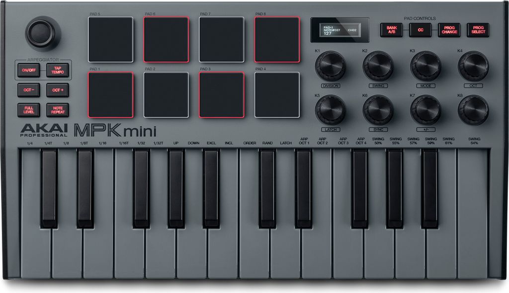 Akai MPK Mini MK 3 Grey Zdjęcie produktu 