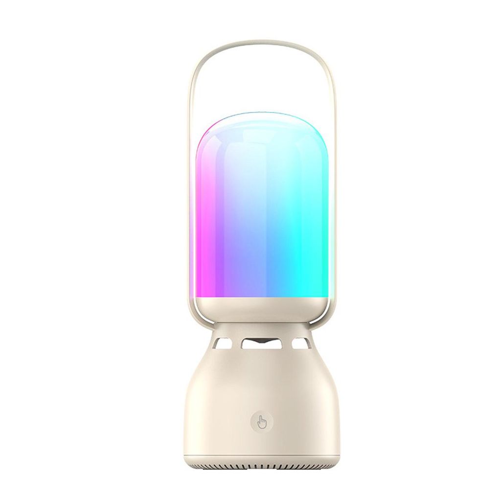 LED Campingleuchte 1800mAh, Outdoor Lampe mit Bluetooth Audio, 3 Helligkeitsstufen, Wasserdicht, USB Aufladbar, Für Camping & Veranstaltungen