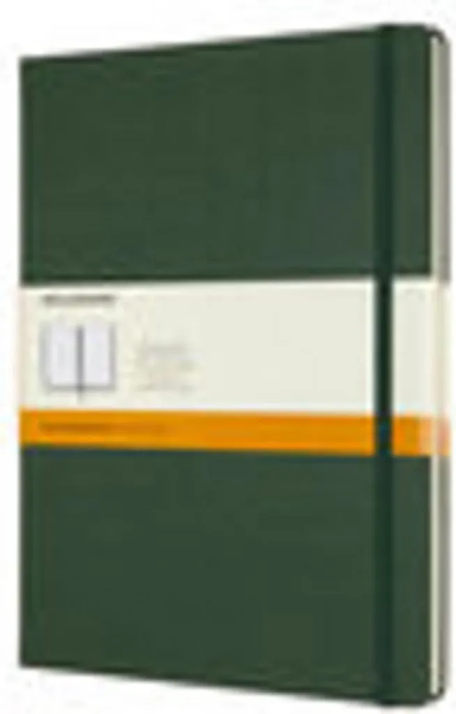 Cahier de Notes Ligné Moleskine XL Vert Myrte avec Couverture Rigide