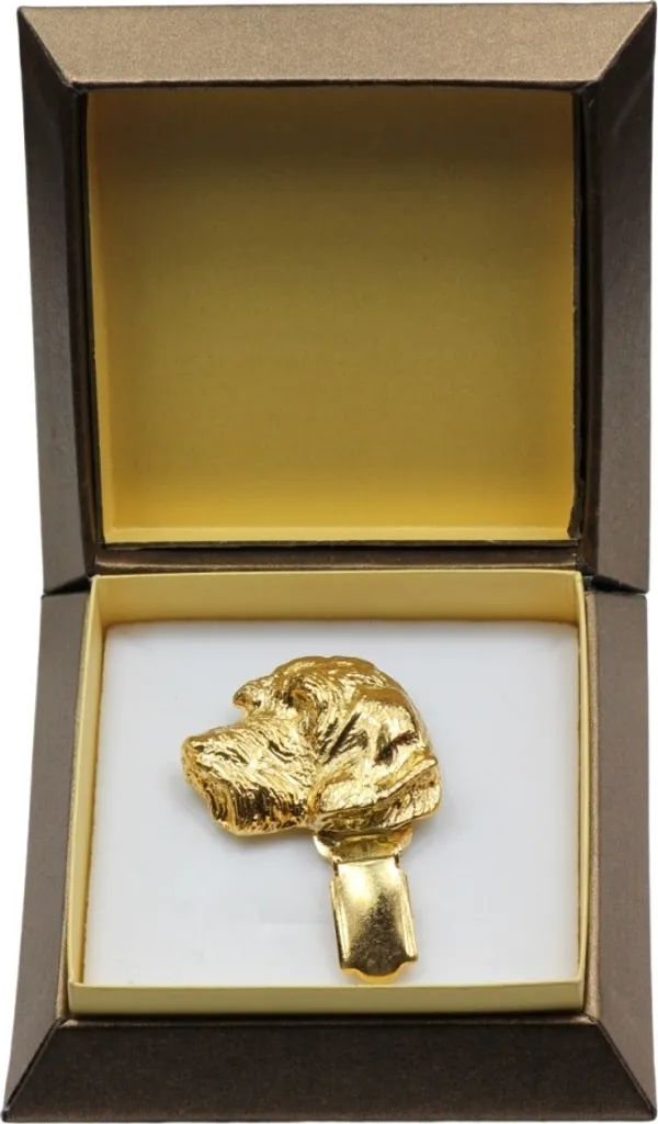 Spilla Bassotto Pelo Duro Gold Art-Dog - Accessorio Fashion Show