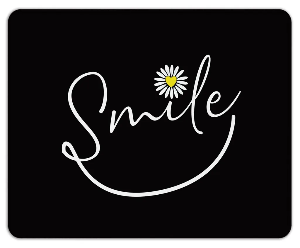 Tapis de souris précis Smile 21x26 cm : fini les saccades du curseur