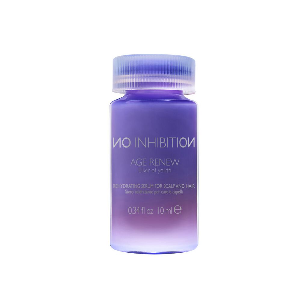 No Inhibition Age Renew Rehydrating Element O2 Hair Serum Silky & Healthy 4 Pcs 10ml, Set de Moisturizing, Revitalizing and Smoothing Hair Serum