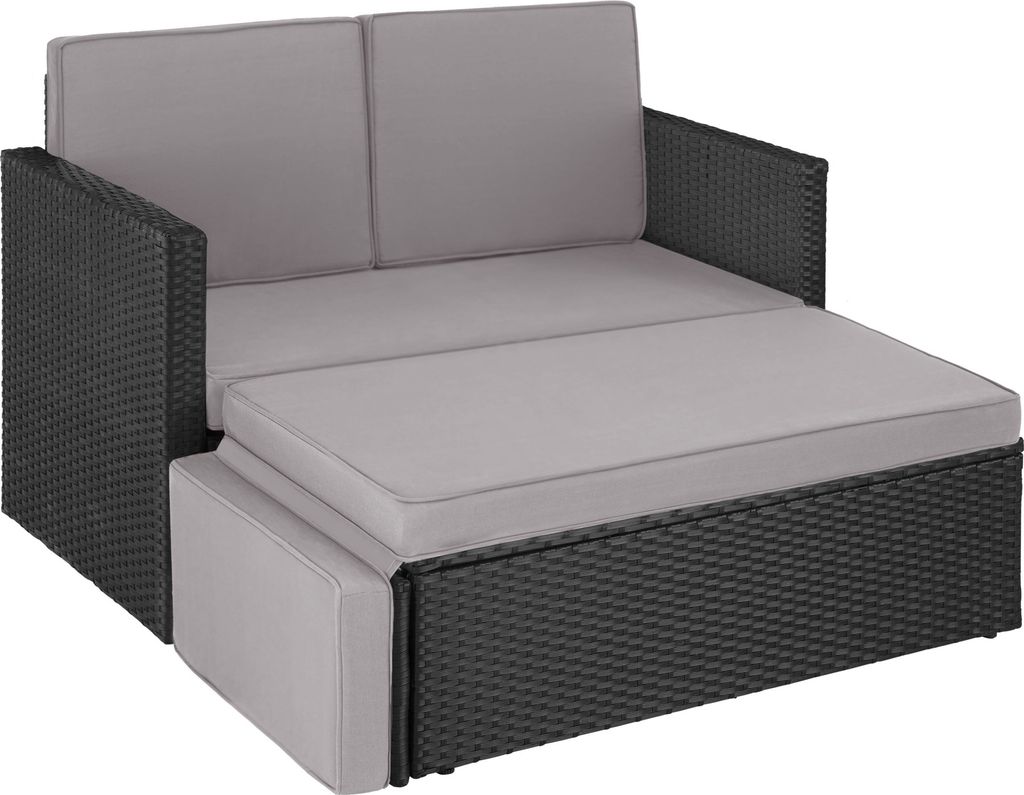 tectake® Rattan Lounge Korfu 2-seater resistant Obrázek produktu 