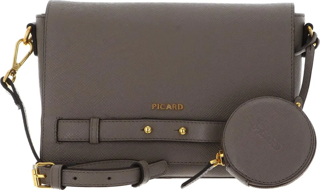 Borsa Picard Chic Way Gravel Crossbody - Grigio Talpa di Tendenza