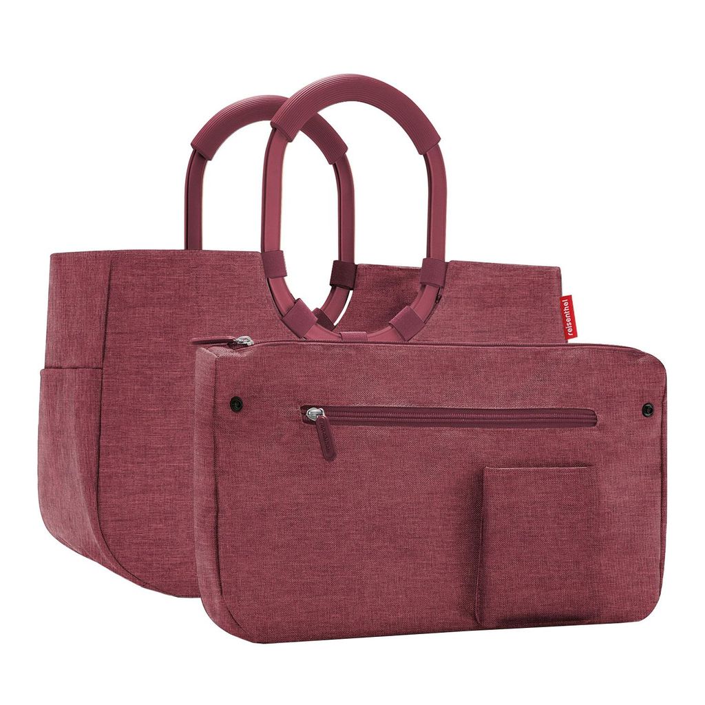 reisenthel loopshopper M frame twist maroon - 2 in 1 Produktbild 