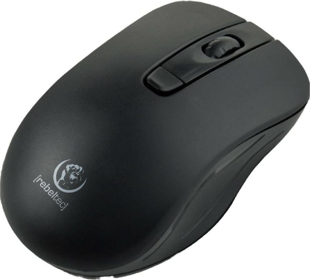 Optical wireless mouse Rebeltec STAR black Zdjęcie produktu 