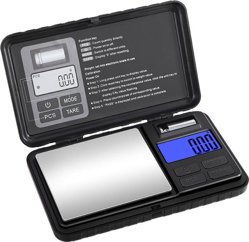 INF Multifunktionale digitale Schmuckwaage 300g/0,01g - Batterieversion