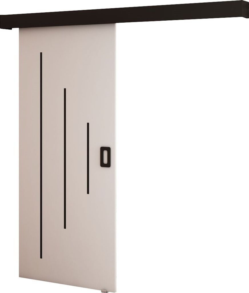 Schiebetür Zimmertür Tür mit Griffstange BENI Y 90 cm