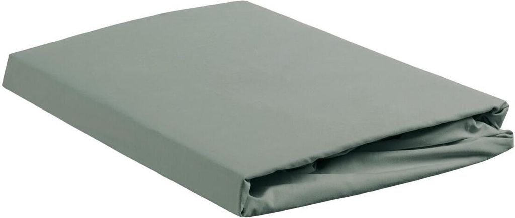 Ambiante Spannbettlaken Baumwoll Uni HL Green 80x200 grün