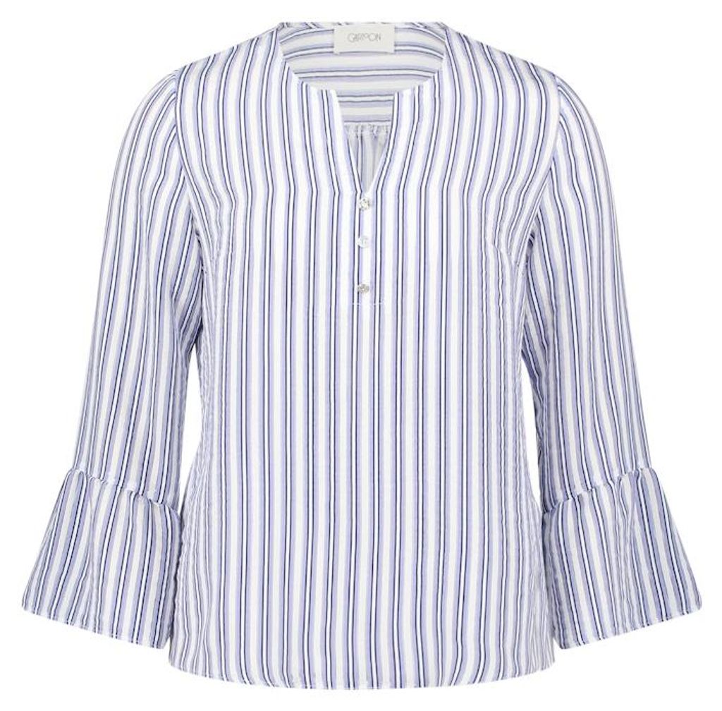 Cartoon Bluse Kurz 3/4 Arm 1880 White/Blue 38