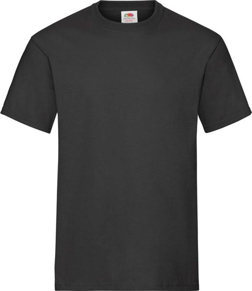Herren-T-Shirt, Kurzarm - FOL HEAVY TEE - black - Größe S Produktbild 