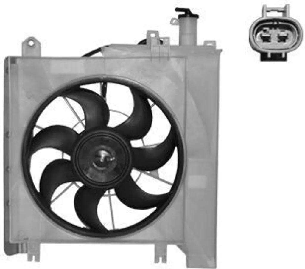 Ventilateur Moteur Toyota Aygo : Solution Surchauffe VAN WEZEL 0910746