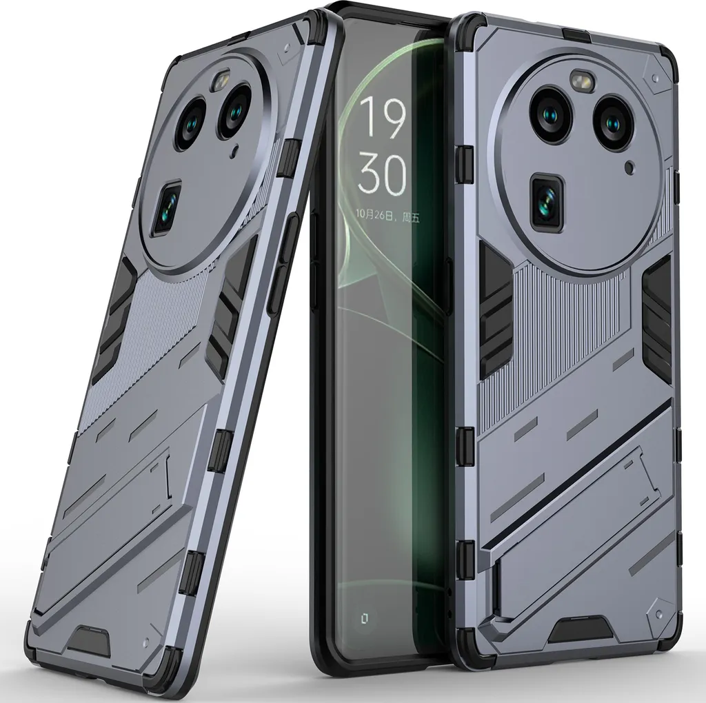 Cover compatibile con Oppo Find X6 Pro, Custodia con supporto di stand