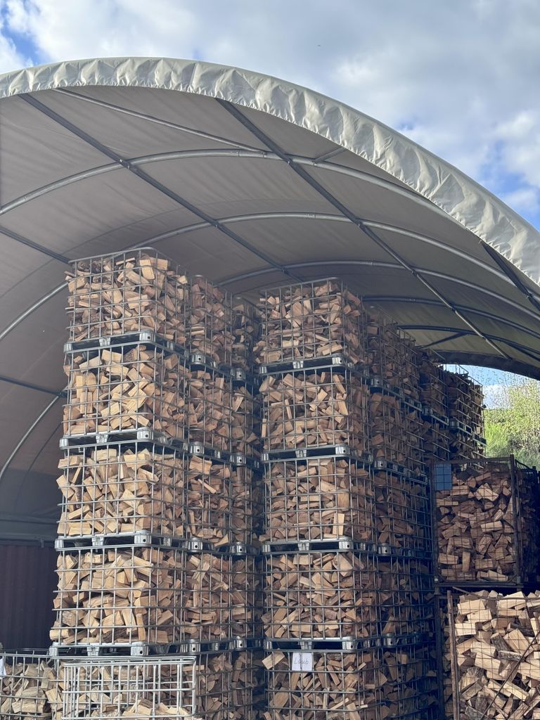 Kaminholz Laubholz 25 cm naturgetrocknet – Brennholz Eiche, Produktbild 