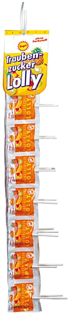 Frigeo Traubenzucker Lolly Tropic 7er Produktbild 