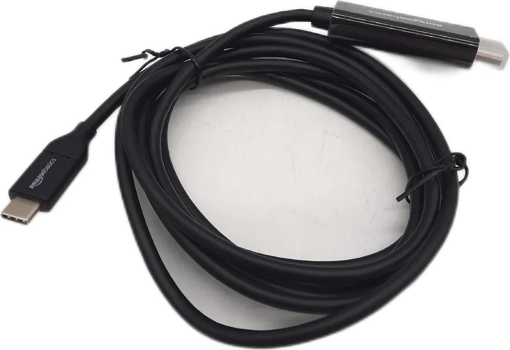 Câble HDMI vers USB-C 4K Haute Résolution Adaptateur Thunderbolt 3 Noir - 2