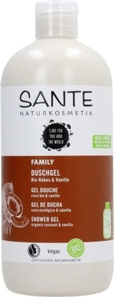 Rodinný sprchový gél Kokos a vanilka 500 ml Obrázok produktu 