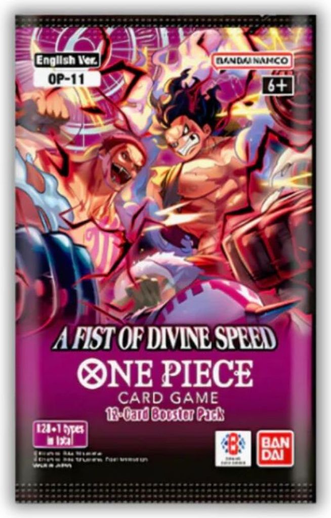 One Piece Card Game A Fist of Divine Speed Booster OP11 Englisch