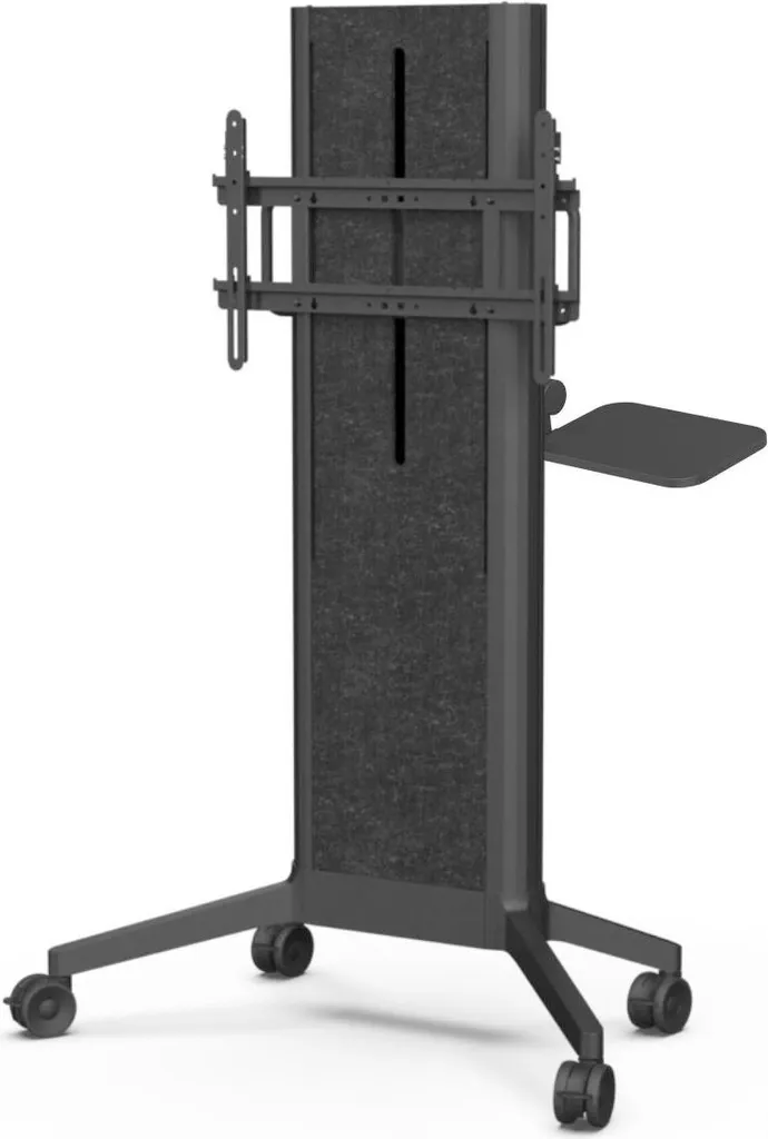 Tablette latérale pour support écran SMS EVER Side Shelf Dark Noir