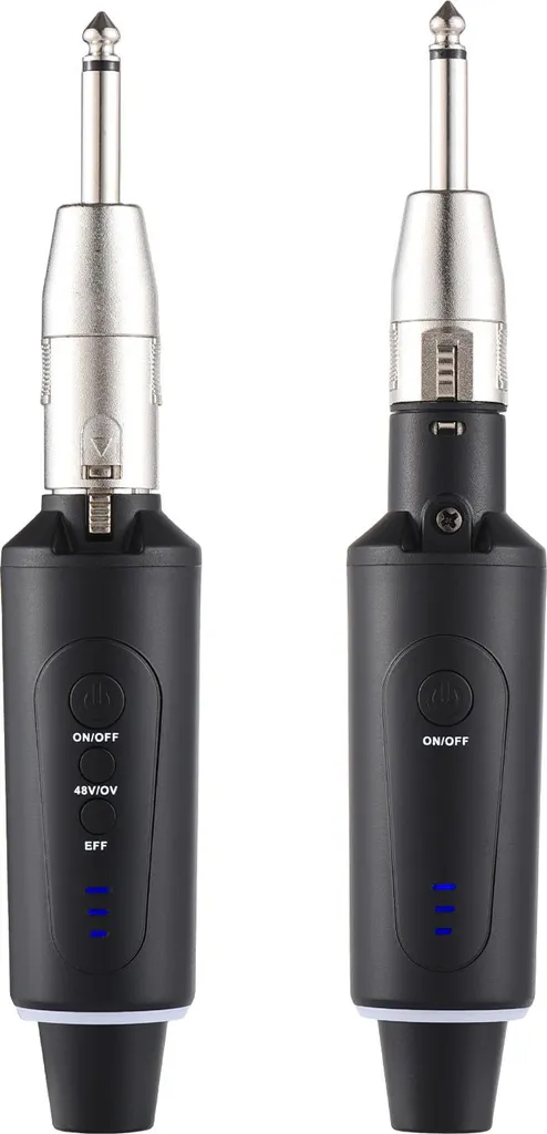 Système micro sans fil XLR émetteur récepteur 48V UHF pour mixeur