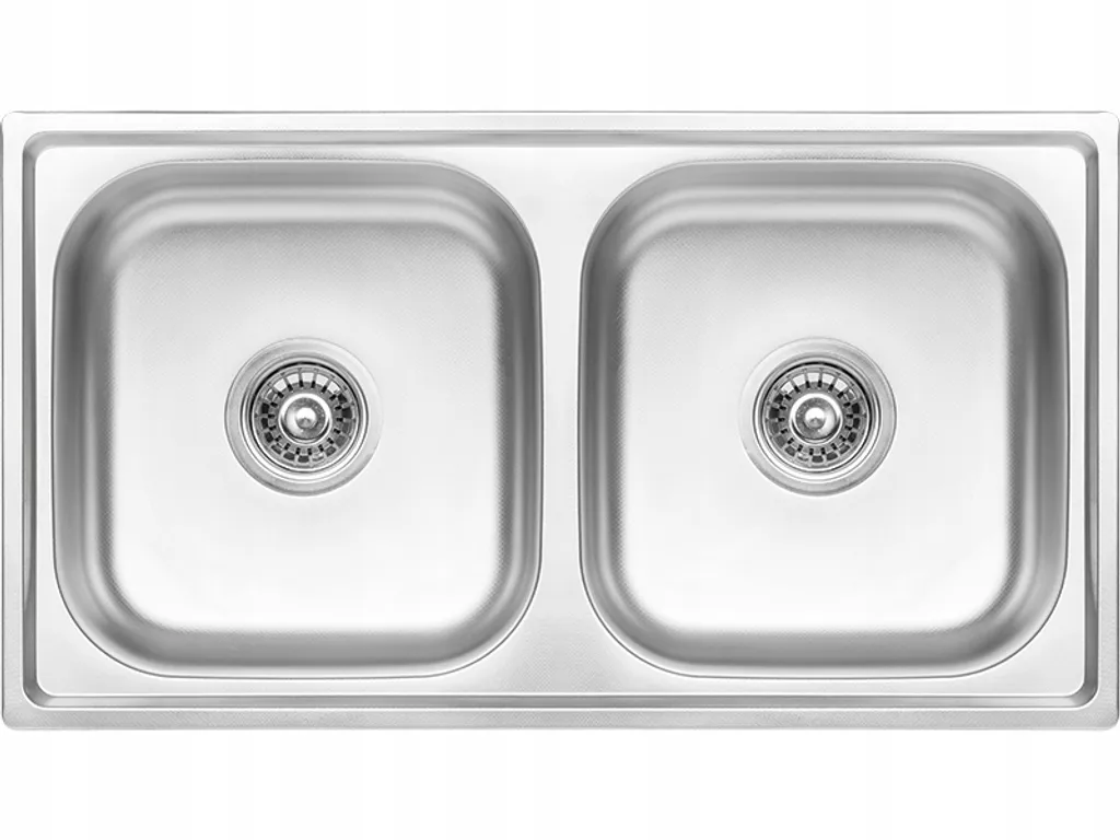 Lavello 2 Camere 78x43 in Acciaio Inox: il Cuore della Tua Cucina - 2