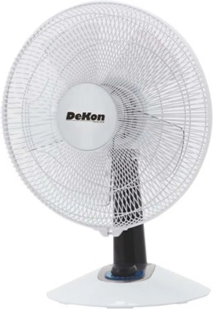 Ventilateur de table pour bureau et chambre avec flux d'air réglable - 72 char