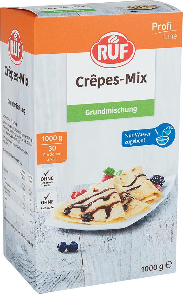 RUF Crepes Mix směs na pečení palačinkového těsta 1kg Obrázek produktu 