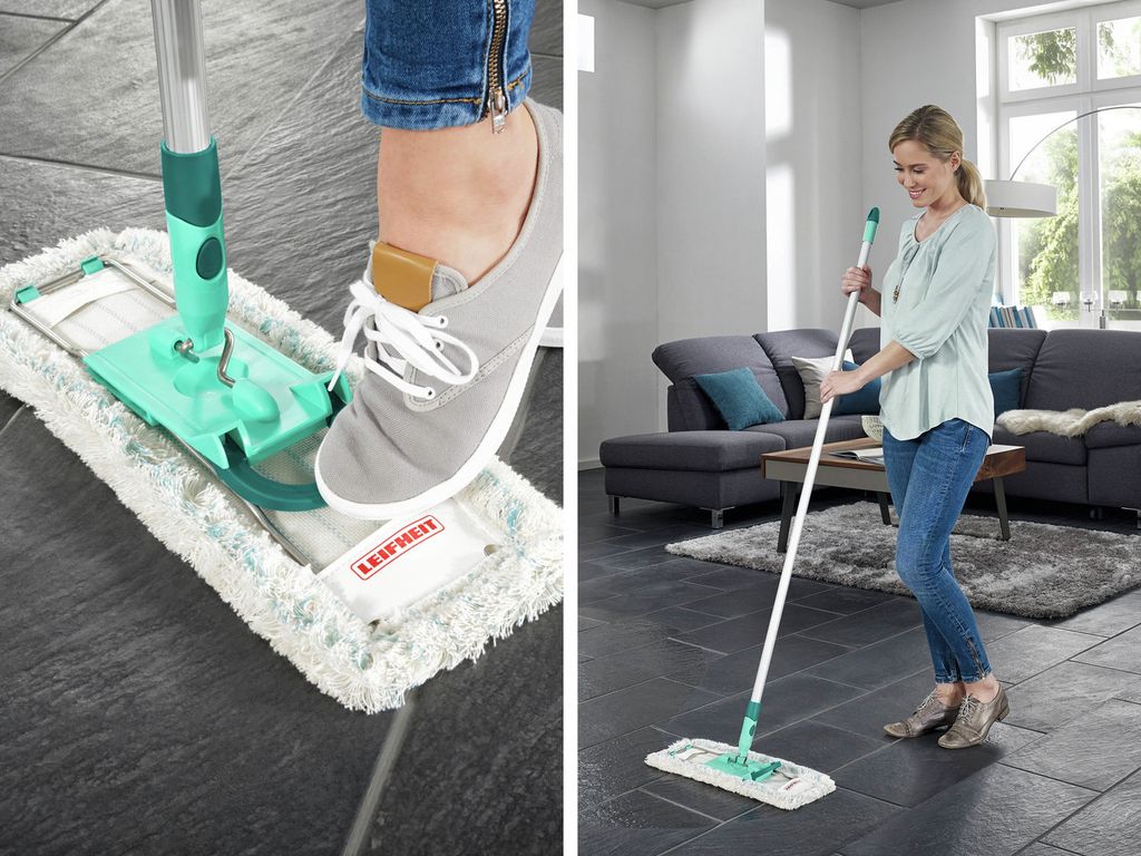 Podlahový mop Leifheit Profi XL micro duo s hliníkovou Obrázek produktu 6