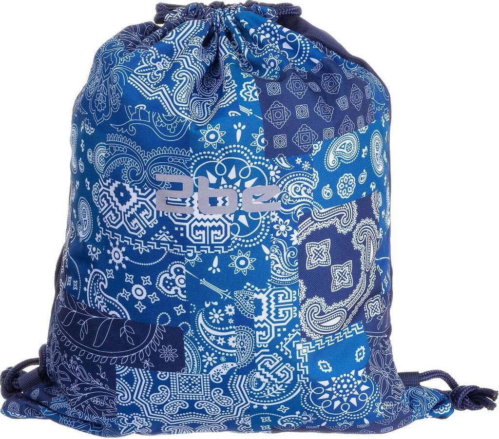 2 be 4 tlg. Schulrucksack-Set mit Ergo School Backpack, Turnbeutel, Schlamperbox, Regencape Blue
