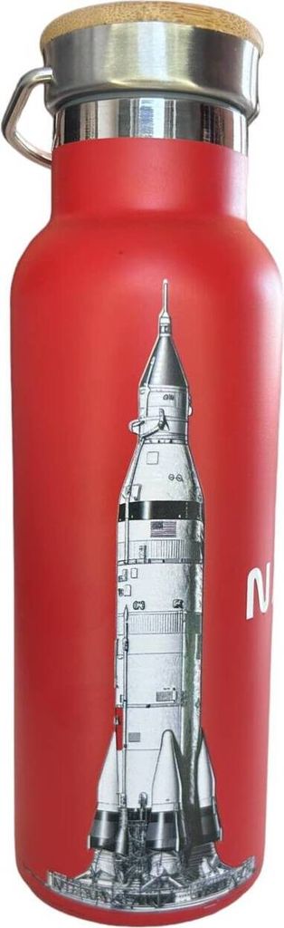 Dr.Bacty Iris Stahl Thermoflasche - Rot - NASA Produktbild 