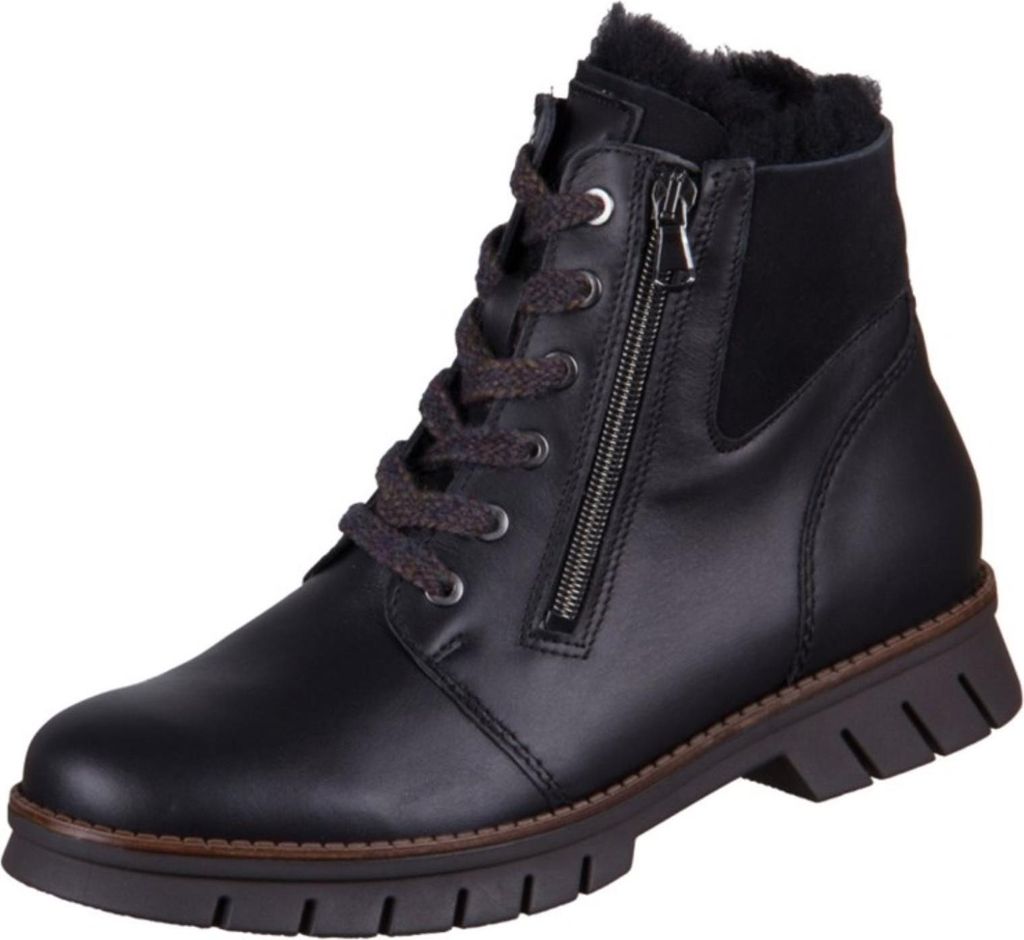 Waldläufer H-Xara 975901-001 Boots, Damen, Schwarz, Leder, Produktbild 