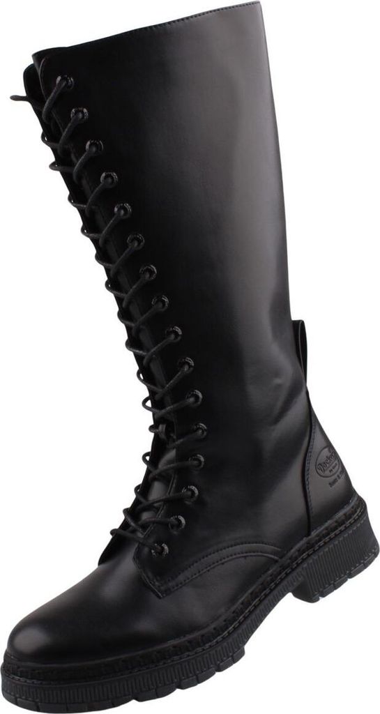 Dockers by Gerli Langschaftstiefel Schwarz in Gr. 37